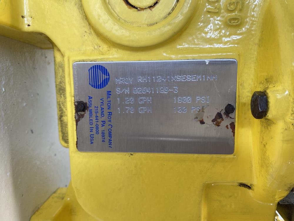 Milton Roy 1.20 GPH Metering Pump RH11241XSESEM1NN
